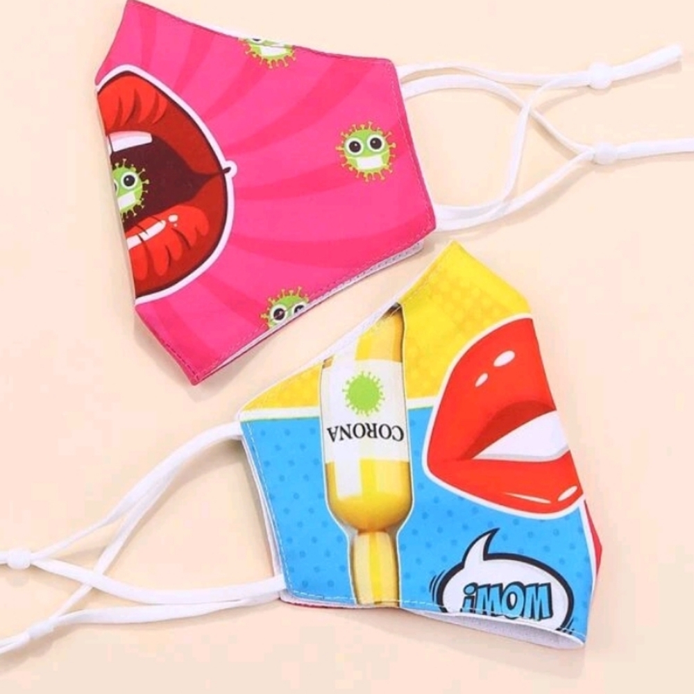 5 comical masks